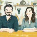 Max et Lucie jouent au Petit Bac et cherchent des aliments commençant par Y