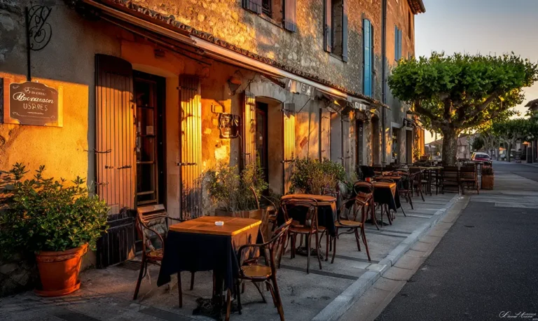Façade nostalgique du restaurant Borsalino à Hoerdt, ambiance italienne chaleureuse