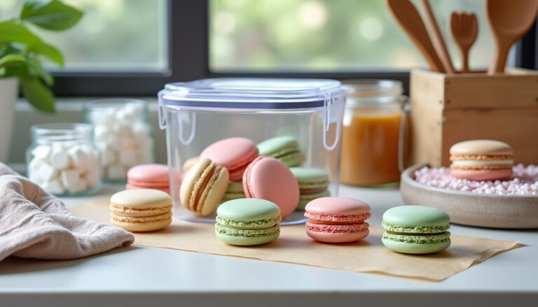 découvrez les meilleures méthodes et astuces pour conserver vos coques de macaron vides afin de préserver leur fraîcheur et leur texture optimale.