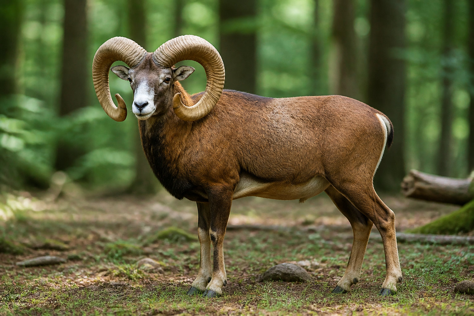 Tu te demandes ce qu'est vraiment un mouflon animal ?