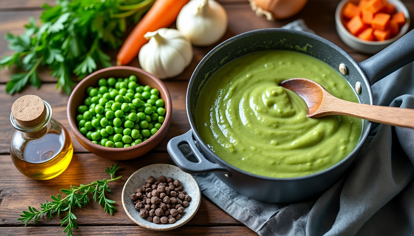 découvrez comment accompagner et préparer une délicieuse purée de pois cassés, une recette saine et savoureuse idéale pour vos repas faciles et gourmands.