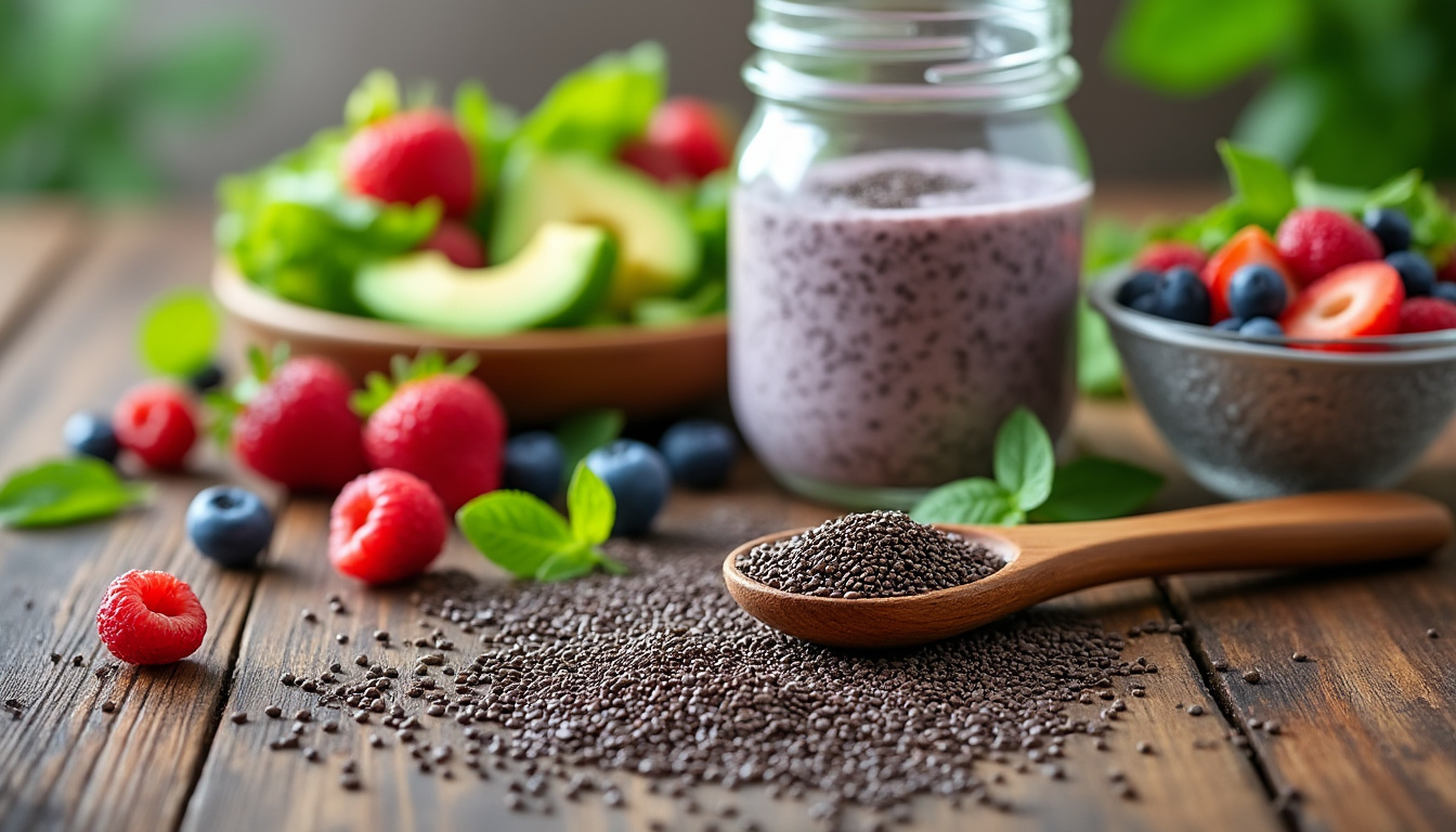 découvrez les bienfaits pour la santé des graines de chia et explorez des idées de recettes faciles et savoureuses pour les intégrer à votre alimentation quotidienne.