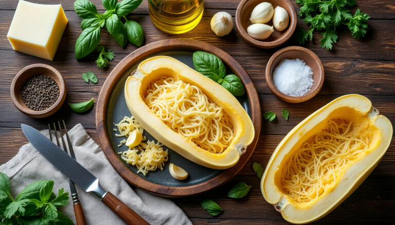 découvrez des idées savoureuses de cuisson et d'assaisonnement pour sublimer la courge spaghetti dans vos recettes.