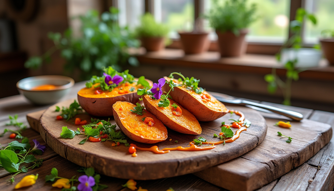 découvrez des idées originales et savoureuses pour cuisiner la patate douce. recettes faciles et créatives pour sublimer ce légume incontournable.