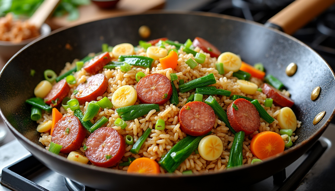 découvrez les ingrédients traditionnels essentiels pour préparer un riz cantonais savoureux et authentique, facile à réaliser chez vous.