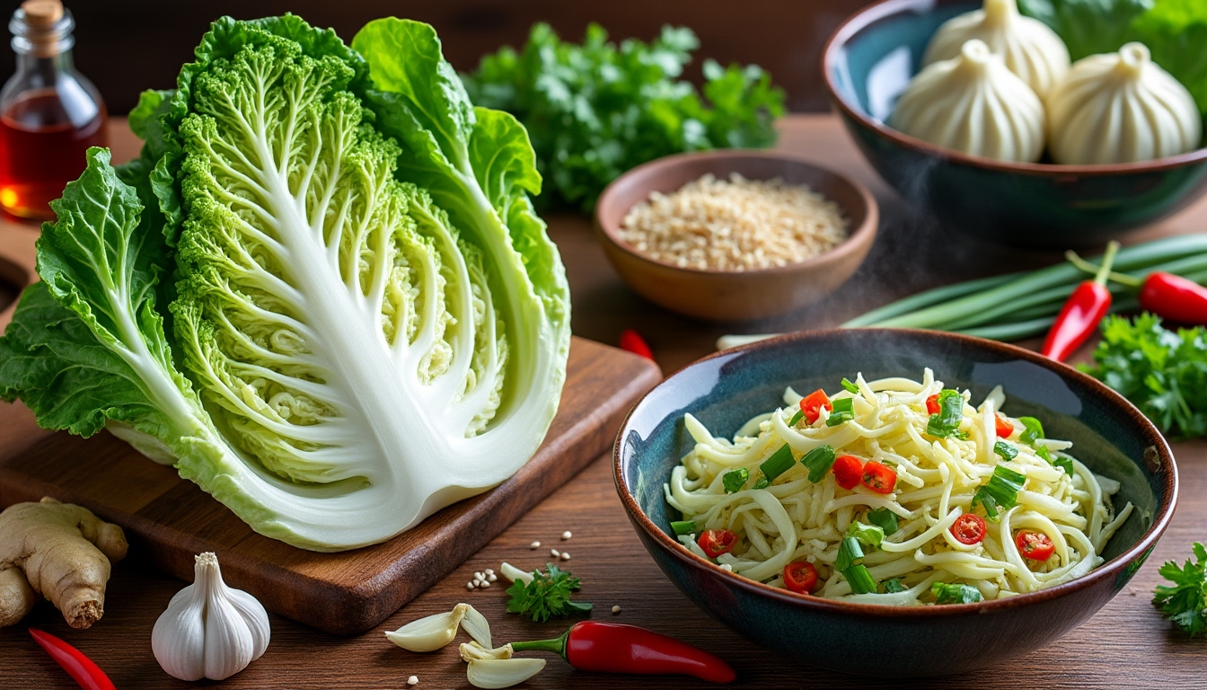 découvrez des inspirations gourmandes pour cuisiner une recette savoureuse à base de chou chinois, idéale pour des repas sains et délicieux.