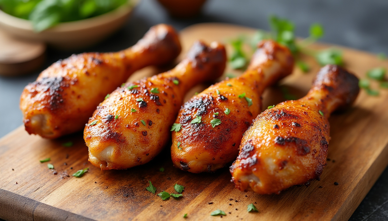 découvrez comment mariner parfaitement vos pilons de poulet et maîtriser les temps de cuisson pour des morceaux tendres et savoureux à chaque fois.