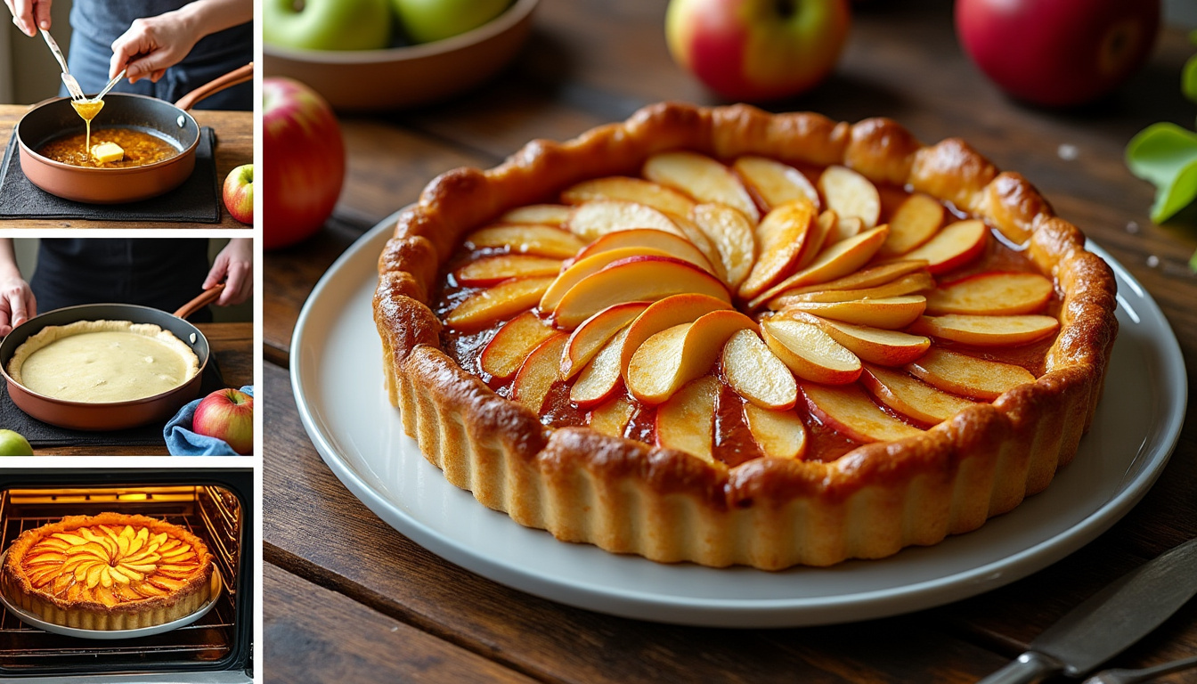 découvrez notre méthode pas à pas pour réussir parfaitement votre tarte tatin. suivez chaque étape de la recette simple et délicieuse pour un dessert réussi à coup sûr.