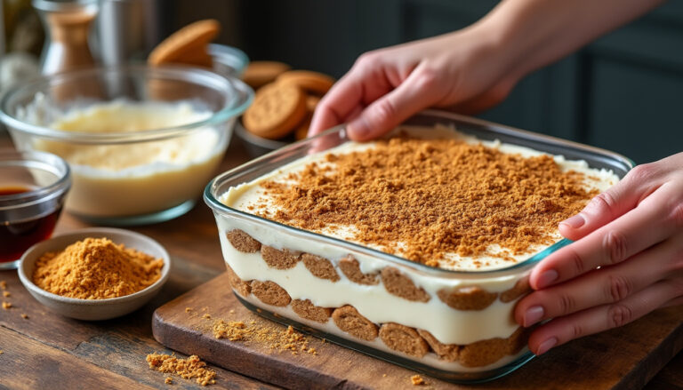 découvrez une recette simple et délicieuse pour préparer un tiramisu aux spéculoos, parfait pour régaler vos proches en toute simplicité.