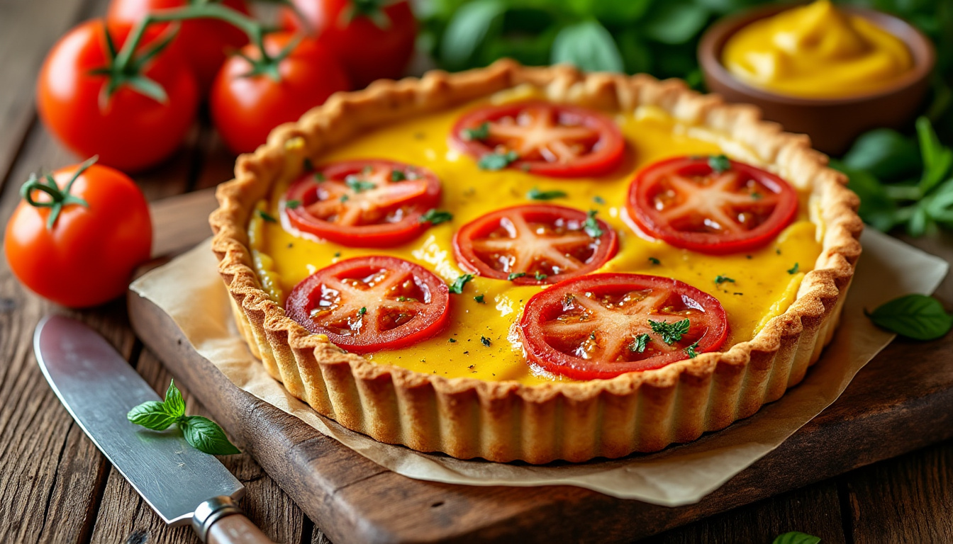 découvrez notre guide étape par étape pour préparer une délicieuse tarte tomate moutarde, facile et rapide à réaliser pour un repas savoureux.