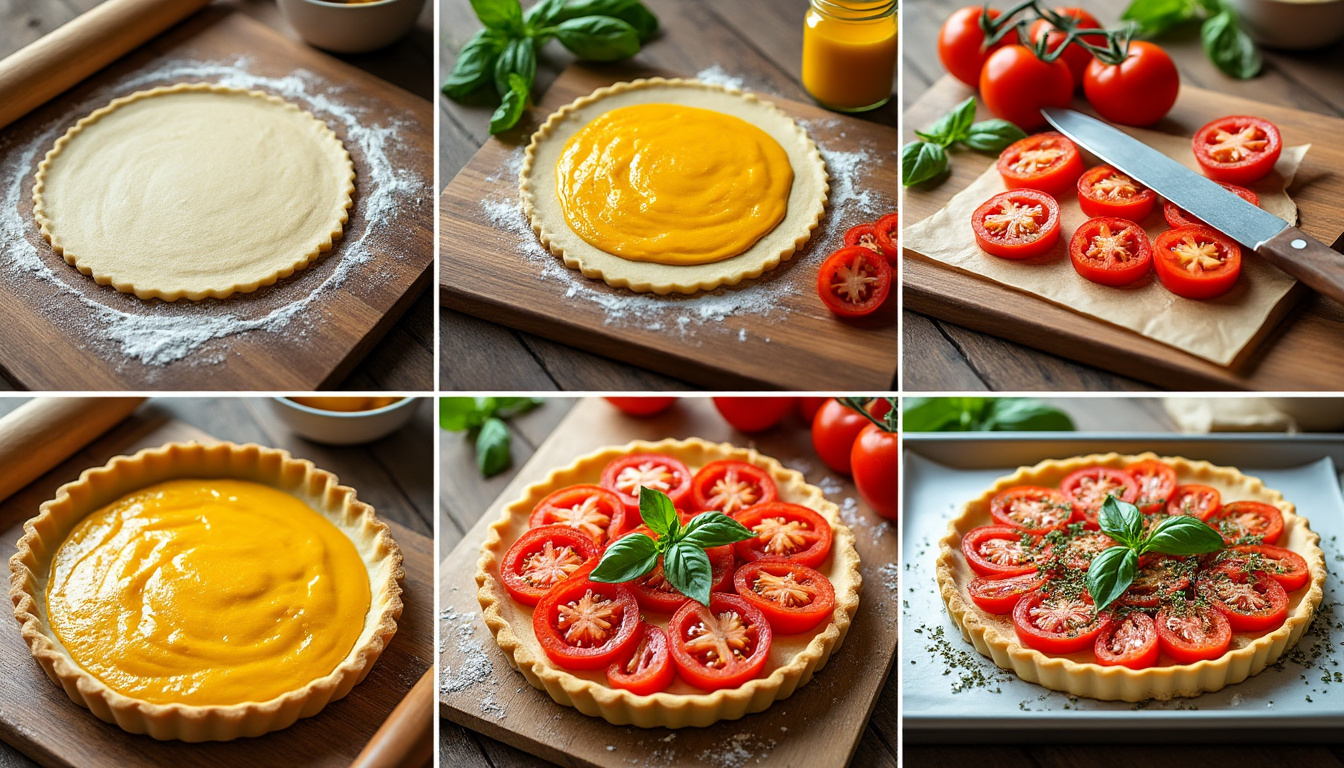 découvrez notre guide étape par étape pour préparer une délicieuse tarte tomate moutarde, facile et rapide à réaliser pour toutes vos occasions.