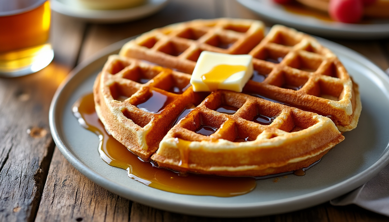 découvrez une recette simple et rapide pour préparer des gaufres délicieuses avec votre thermomix. parfaite pour un goûter express et savoureux !