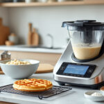 découvrez une recette simple et rapide pour préparer des gaufres délicieuses avec votre thermomix. parfaite pour un goûter gourmand en quelques minutes.