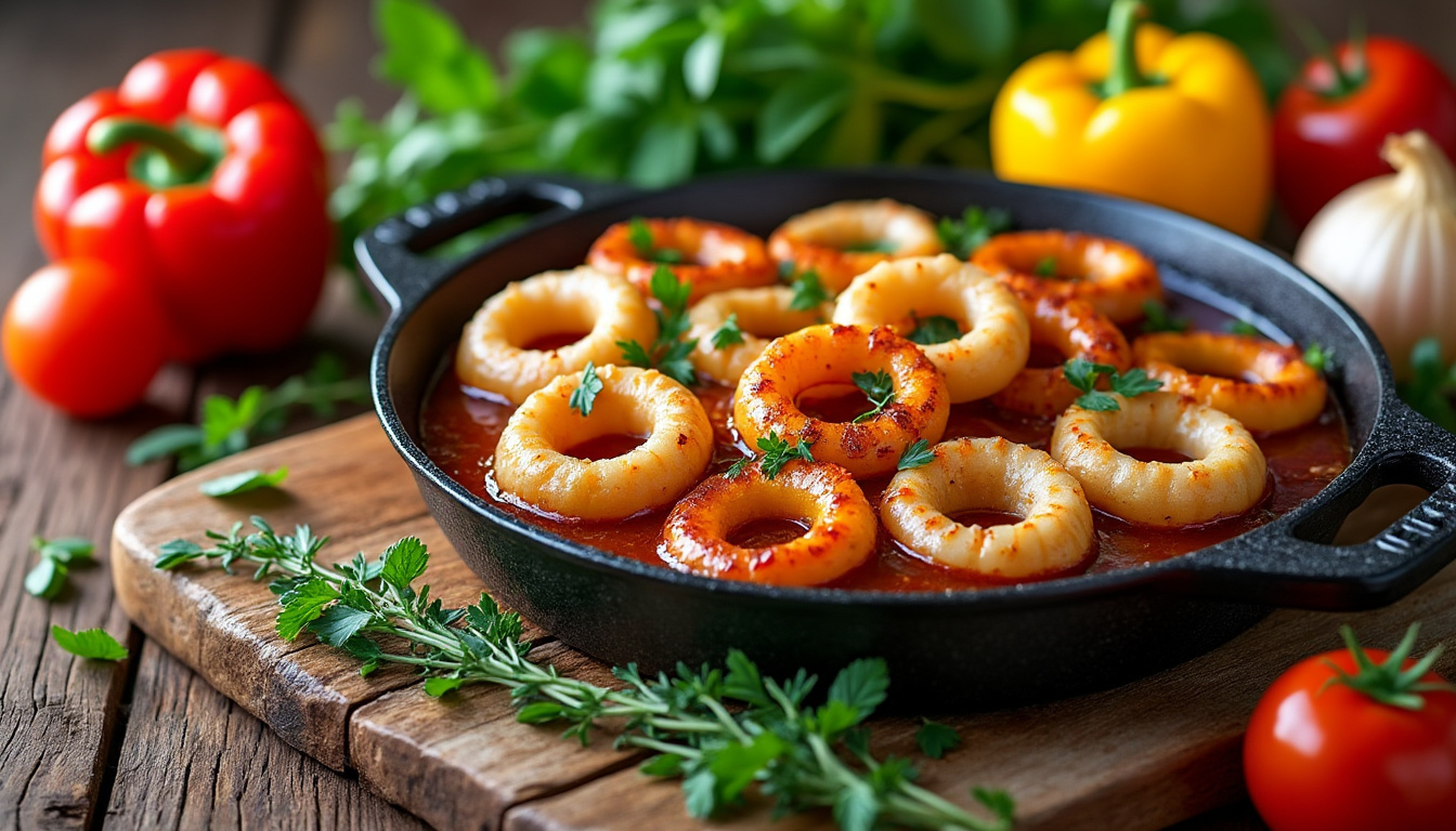 découvrez nos recettes traditionnelles basques pour cuisiner le chipiron, ce petit calmar à la saveur délicate, et savourez les authentiques plats du pays basque.