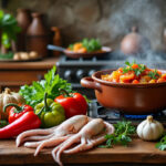 découvrez nos recettes traditionnelles basques pour cuisiner le chipiron, un encrevissé local, et savourez des plats authentiques aux saveurs du pays basque.