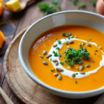 découvrez les secrets de chef pour préparer un velouté de butternut onctueux et savoureux, parfait pour réchauffer vos repas d'automne.